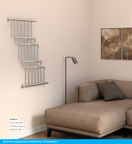 Полотенцесушитель Водяной Сунержа Нега (100х85) Темный Титан Муар 15-0225-1085 Полотенцесушитель Водяной Сунержа Нега (100х85) Темный Титан Муар 15-0225-1085