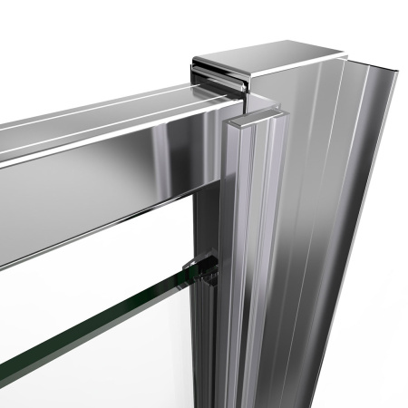 Душевая дверь Vincea Intra VDP-1I9010CH,  (100х190) хром, стекло шиншилла