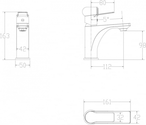 Смеситель Elghansa Wellesley 16X4844 Смеситель Elghansa Wellesley 16X4844