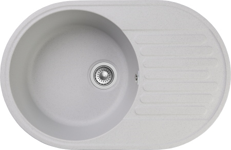 Кухонная мойка GranFest Quartz 18, 18 серый