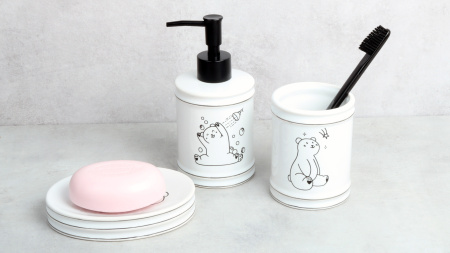 Стакан для зубных щеток Fixsen Teddy  FX-600-3