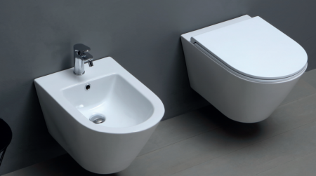 Унитаз подвесной безободковый Azzurra Forma FMVKSPE00000BI/(FOR100E/SOSK bi) без сиденья