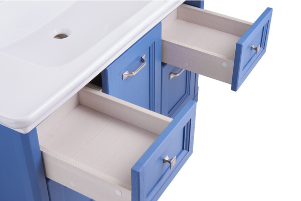 Тумба под раковину ASB-Woodline   Толедо 105 11211 (синий)