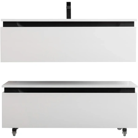 Тумба под раковину Cezares SLIDER-1000-1C-SO-BO Bianco Opaco