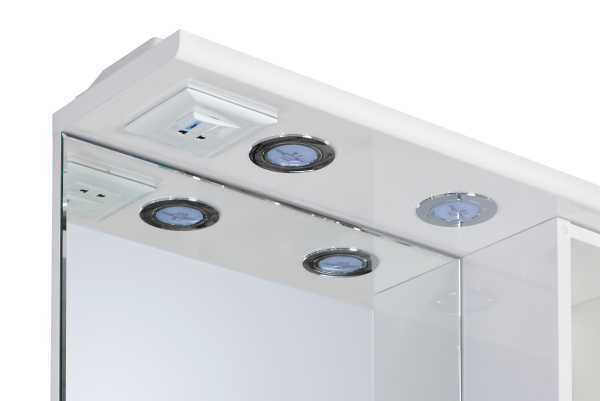 Зеркальный шкаф Aquaton Онда правый белый 1A009802ON01R