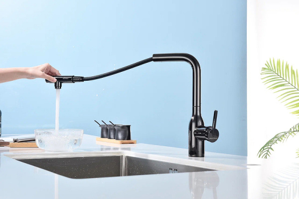 Смеситель для кухни с подключением к фильтру  Paulmark Viper Vi213105-GB