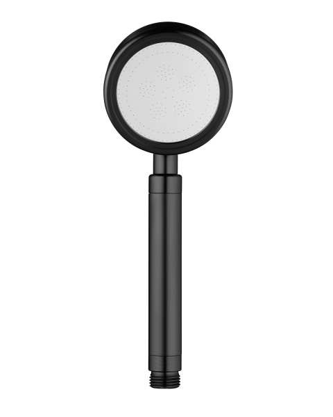 Душевая лейка Orange LM33PDb 80 мм 1 режим, черный