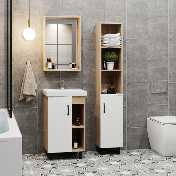 Тумба под раковину напольная Onika Тимбер 50 105034