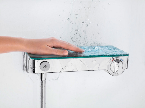 Термостат для душа Hansgrohe Shower Tablet Select 300 13171400 белый/хром