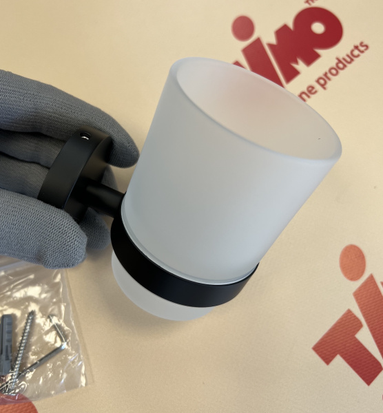 Стакан для зубных щеток Timo Saona 13031/03 черный