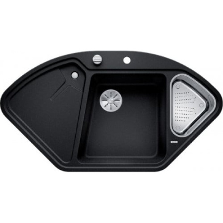 Мойка Blanco Delta II Silgranit PuraDur (антрацит), 523656