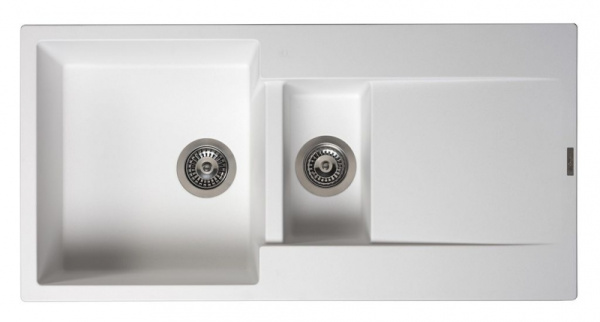 Мойка Reginox Amsterdam 15 (1000х500) R реверсивная Pure White R30950