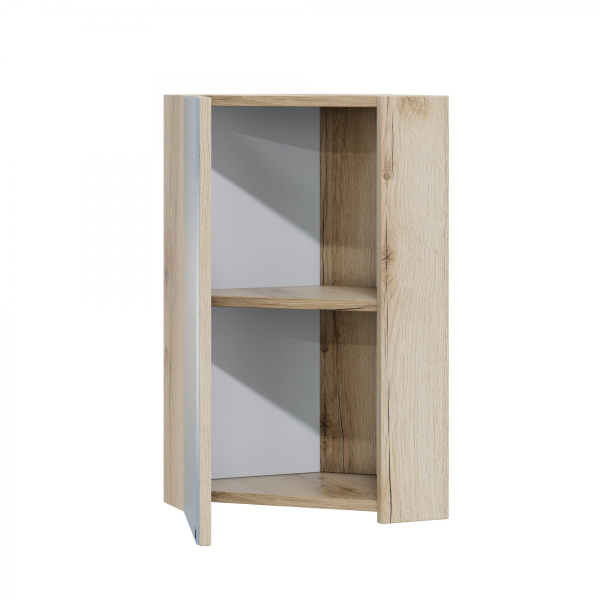 Зеркальный шкаф угловой  Санта Сатурн 80 700380