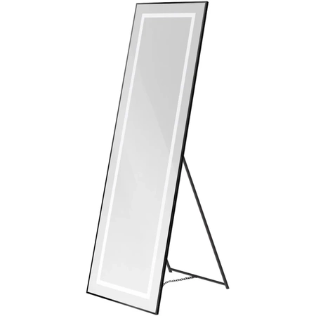 Зеркало (55х170) BelBagno Kraft SPC-KRAFT-555-1700-TCH-PIA-NERO с подсветкой