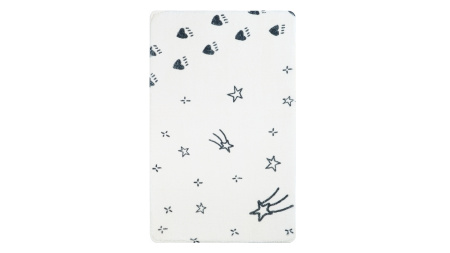 Коврик для ванной Fixsen Teddy Sky  белый 50х80см FX-6001S