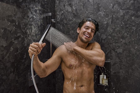 Душевой гарнитур Hansgrohe Pulsify E 1jet EcoSmart 24370000 хром
