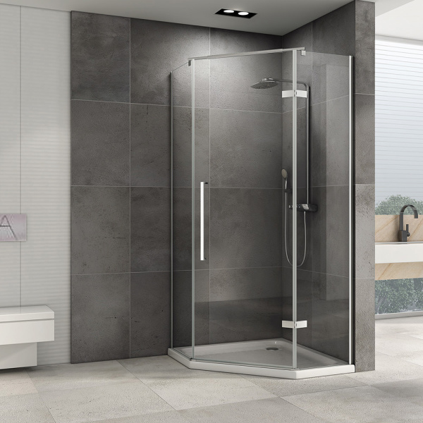 Душевой уголок (100х100) ABBER Ewiges Wasser AG05100 хром