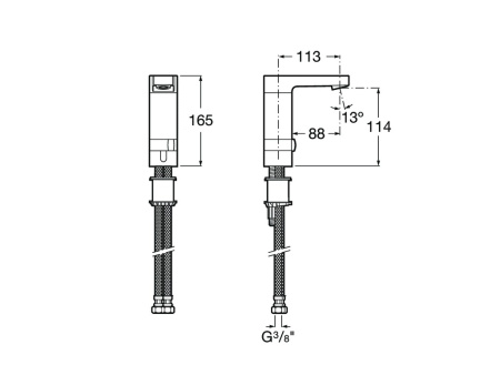 Смеситель для раковины Roca L90 5A5501C00