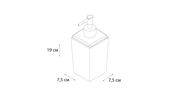 Дозатор жидкого мыла Fixsen WOOD FX-110-1