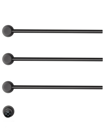 Полотенцесушитель электрический встраиваемый WONZON & WOGHAND HAMBURG, темный графит WW-AL313-GM