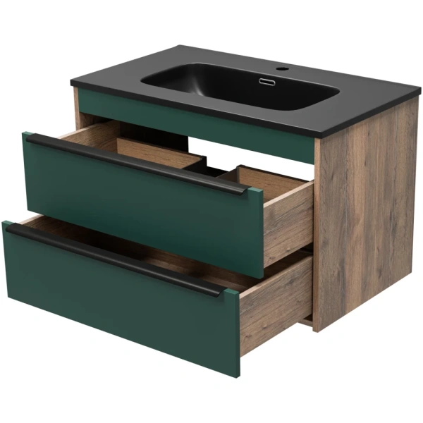 Тумба под раковину 80 Brevita Greenwood GRE-09080-0802Я без раковины