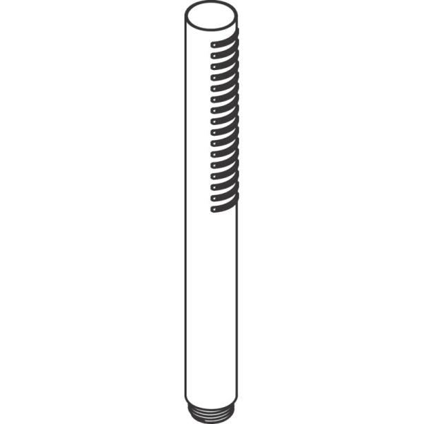 Ручной душ Hansgrohe Pulsify S 100 1jet EcoSmart+ 24126140 шлифованная бронза
