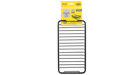 Полка прямоугольная одноэтажная Fixsen Hotel черная FX-31050A