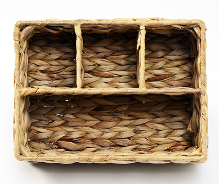 Плетеная корзина для белья WasserKRAFT Wern WB-420-M