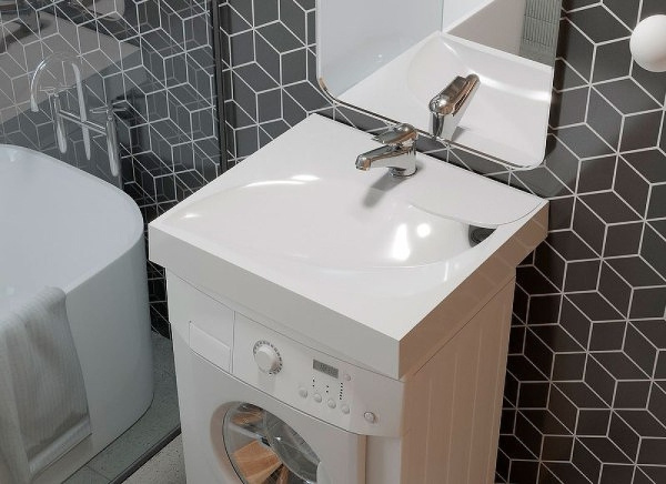 Раковина над стиральной машиной (60х60) Madera List 4627173210553