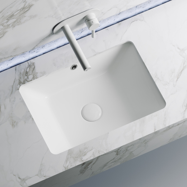 Раковина встраиваемая снизу (55х40) Ceramica Nova ELEMENT CN6045