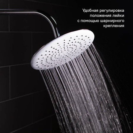 Душевая насадка верхняя круглая IDDIS (200SWRPi64)