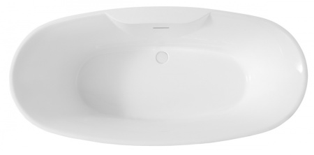 Акриловая ванна (170х80) ABBER AB9323 без гидромассажа, белый