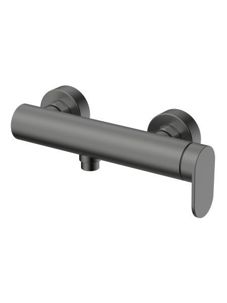 Смеситель для душа однорычажный Agger Sweet A2720055 оружейная сталь матовая