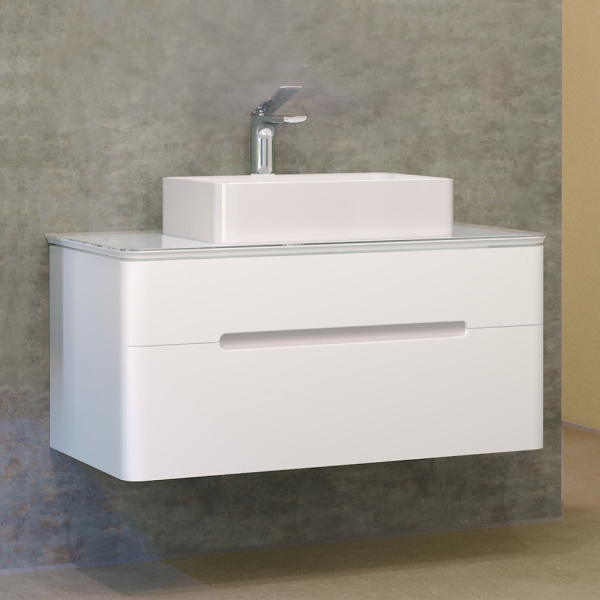 Тумба под раковину Jorno  Bosko 100  Bos.01.100/P/W