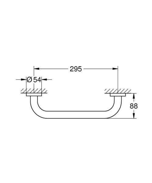 Ручка для ванной Grohe 40421 000 (40421000) Ручка для ванной Grohe 40421 000 (40421000)