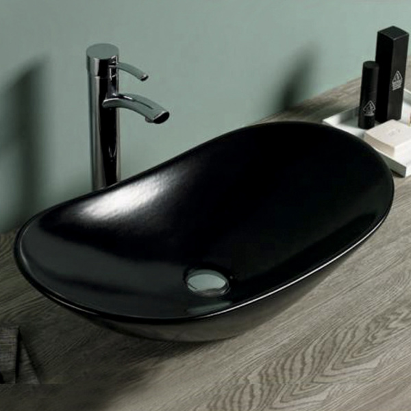 Раковина накладная (62х36) Melana 7811AMB-805