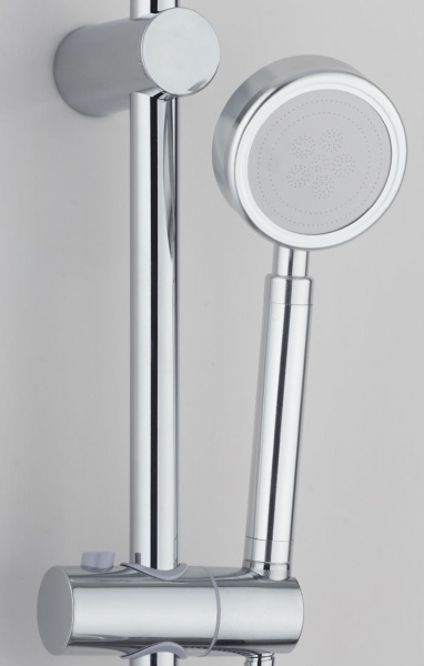 Душевая лейка Orange LM33pd, 1 режим, сталь