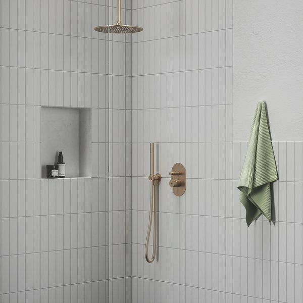 Смеситель для душа Ravak Espirit ES 061.60RGB.O2 X070358 розовое золото