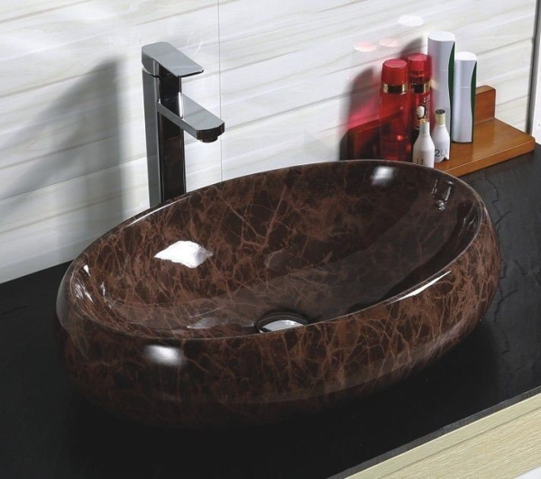 Раковина накладная (60х41) Gid Mnc168