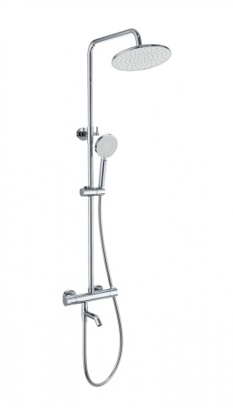 Душевая система с термостатом WONZON & WOGHAND INN 4, хром WW-B3047-A1-CR