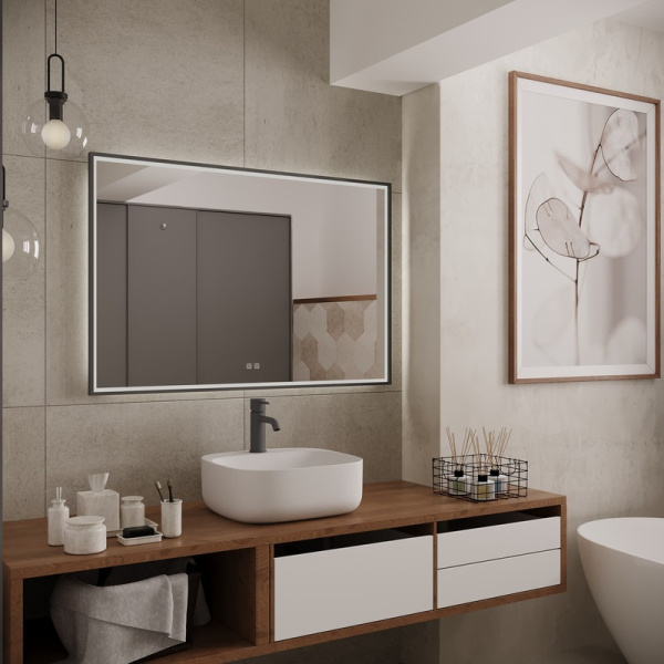 Зеркало с подсветкой (120x80) Continent Garcia ЗЛП3817