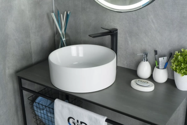 Раковина накладная (40х40) Gid N9011