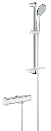 Термостат для душа с душевым гарнитуром Grohe Grohtherm 2000 NEW 34195 001 (34195001) хром