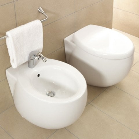 Унитаз напольный приставной Villeroy & Boch Aveo 661310R1