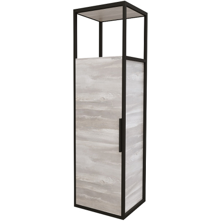 Пенал подвесной Grossman ЛОФТ 304002 шанико/металл черный