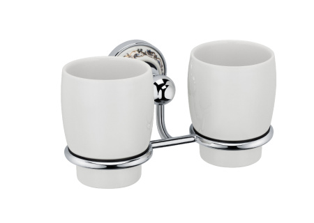 Стакан для зубных щеток FIXSEN Bogema двойной FX-78507