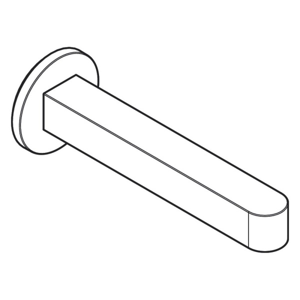 Излив для ванны Hansgrohe Finoris 76410000 хром