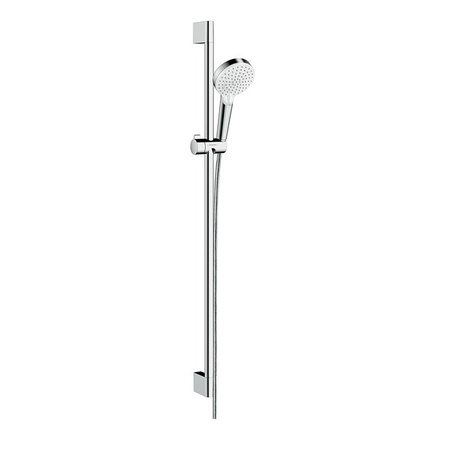 Душевой гарнитур Hansgrohe Crometta Vario EcoSmart 26538400 белый/хром
