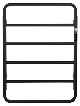 Полотенцесушитель электрический WONZON & WOGHAND WISMAR, черный матовый WW-AL201-MB