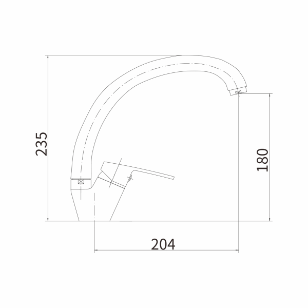 Смеситель для кухни FASHUN A4116
